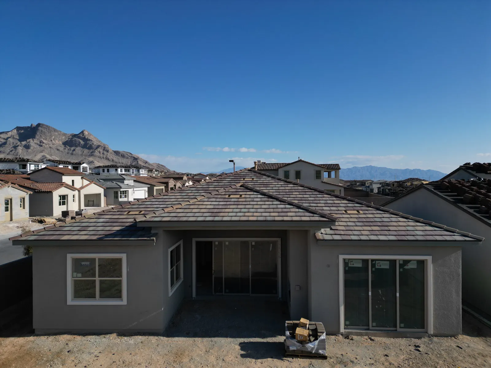 House under construction in Las Vegas